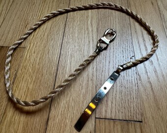 Vintage Gold Tone Rope Belt - Etsy display picture 1
