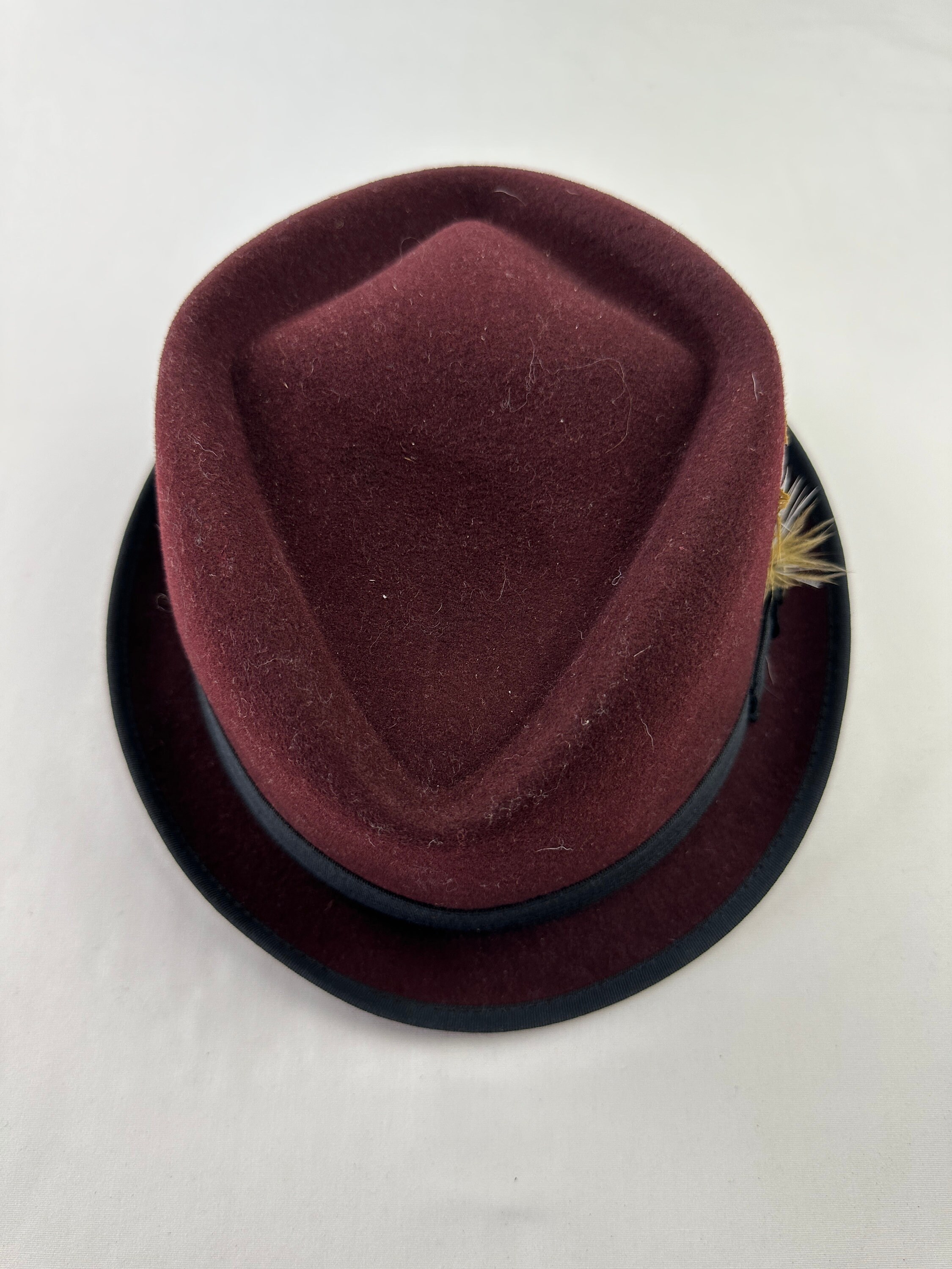 Goorin Bros Charlestowne Wool Fedora Hat Brown main image 0
