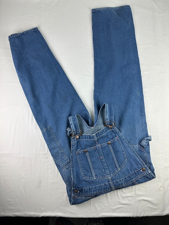 70's Sears Denim Jean Overalls Work Coverall Vinta