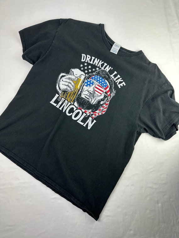 Vintage Graphic T-Shirt USA America Patriotic