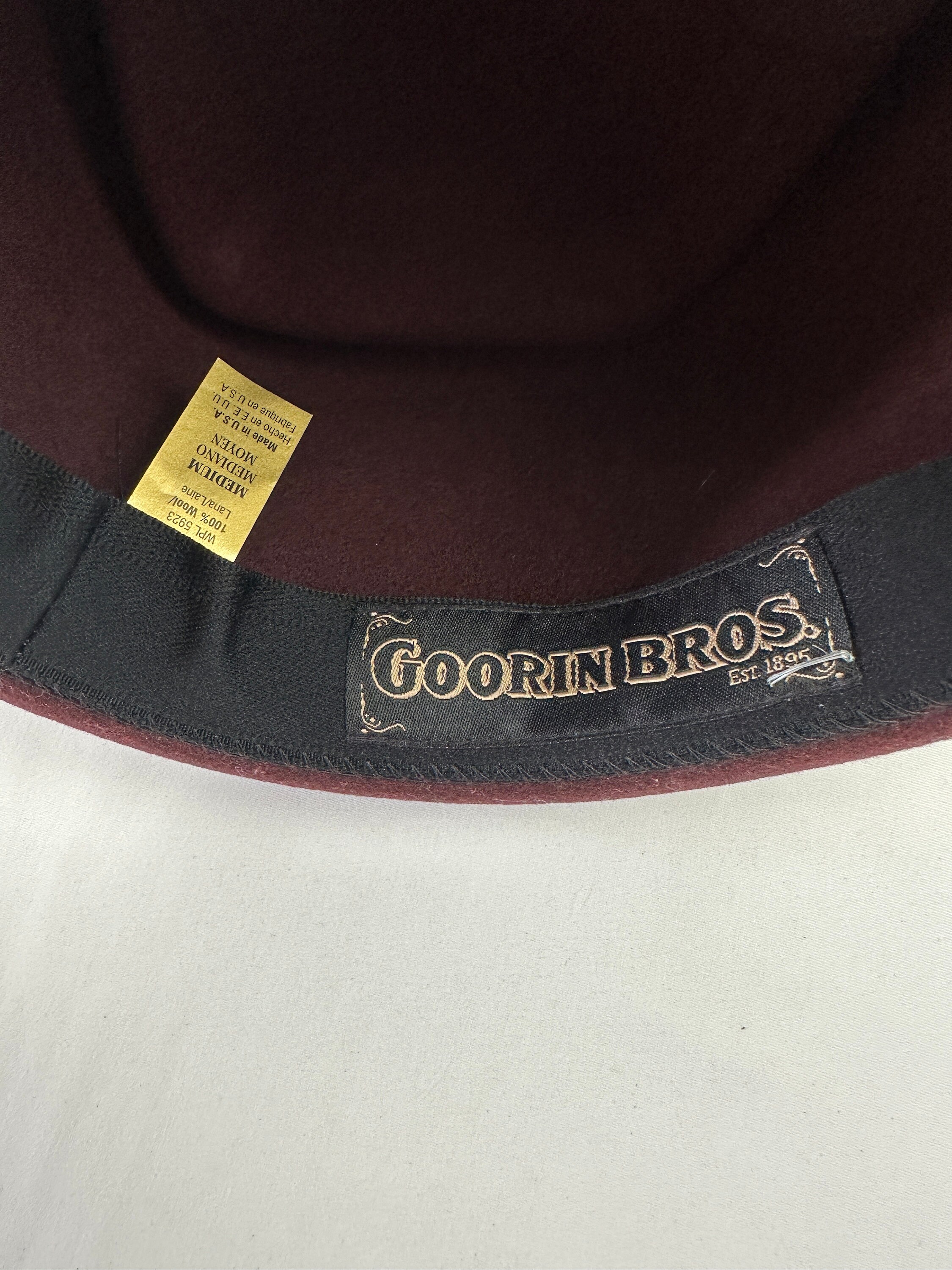 Goorin Bros Ryan Pointo Wool Fedora Hat Olive main image 0