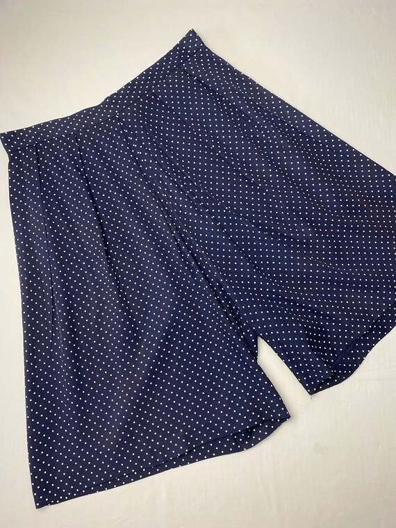 vintage rayon culottes shorts Gem