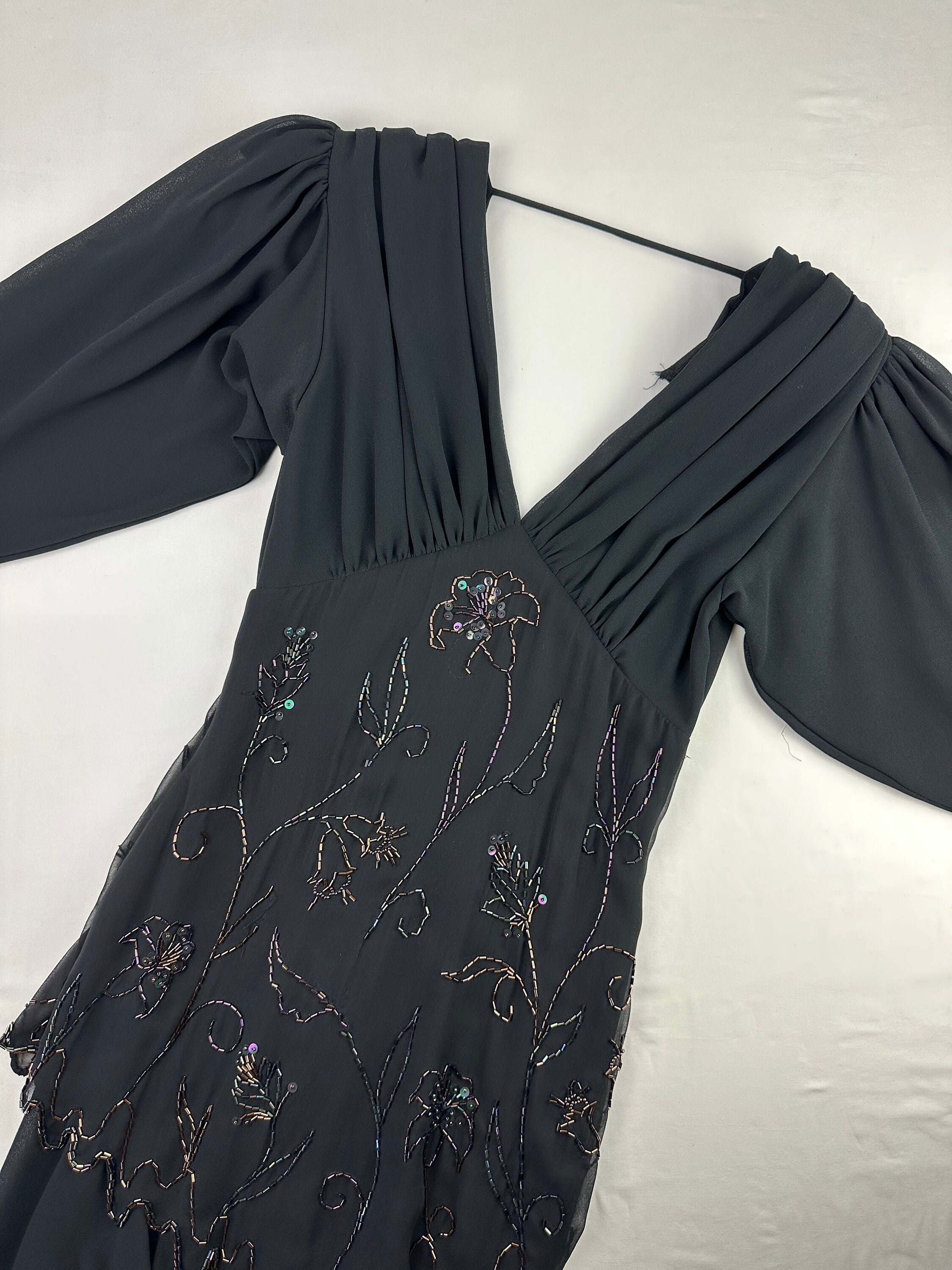 black ivory dress & – Style Kloset Boutique Galway midi cocktail dress Spaghetti Strap Satin A-Line Size:8x10 Matted and Framed Print