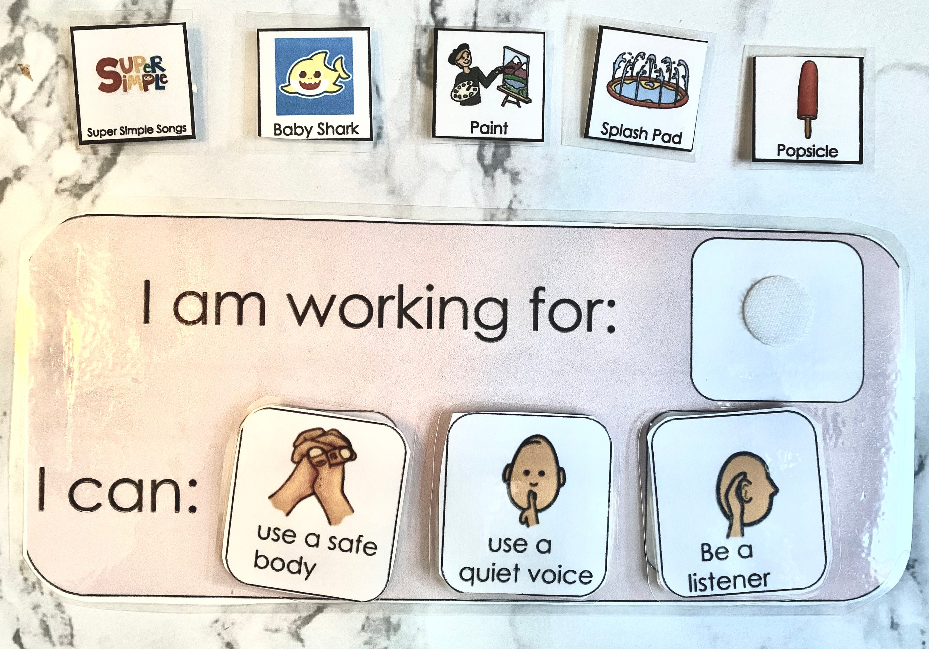 Positive Behavior Support Visual - Etsy