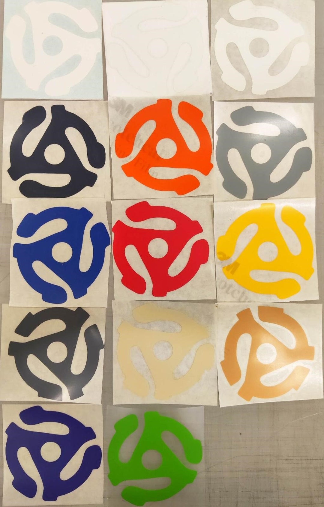 45 Adapter Vinyl Cut assorted Colors 10pack Etsy 45-adapter-vinyl-cut-assorted-colors-10pack-etsy