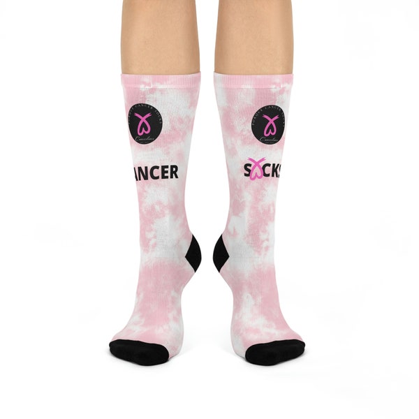 Cancer Sucks (Socks for a Cause - raise awareness/show support) - Cancertines