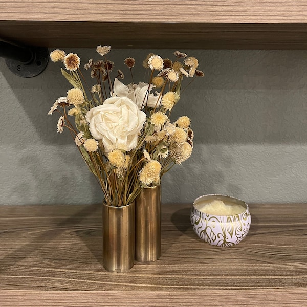 Vase à fleurs en acier inoxydable