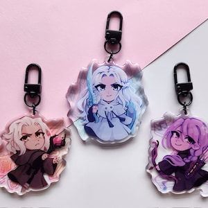 Elpis Friends 2.5" Acrylic Charms