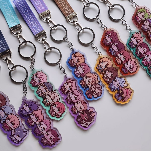 FF Party 4'' Lanyard Keyrings