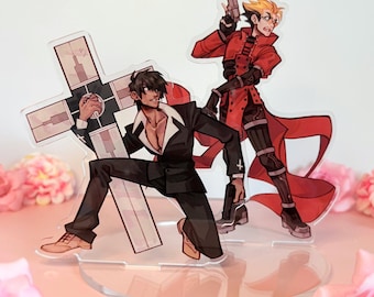 Trigun Maximum Vash and Wolfwood Acrylic Standee