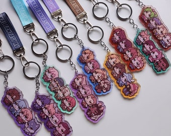 FF Party 4'' Lanyard Keyrings