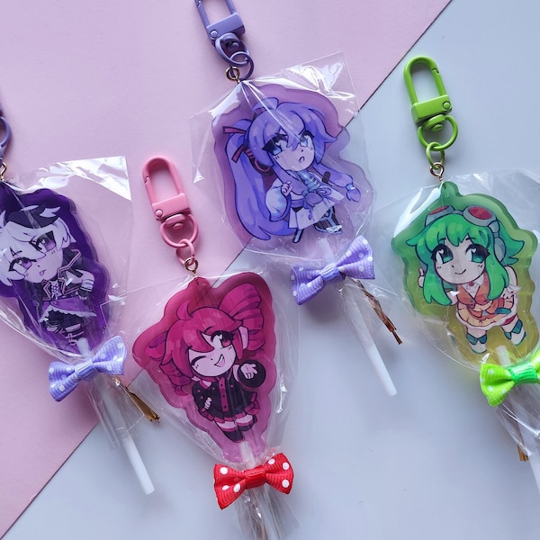 Vocaloid 2.5'' Lollipop Charms (Set 2)