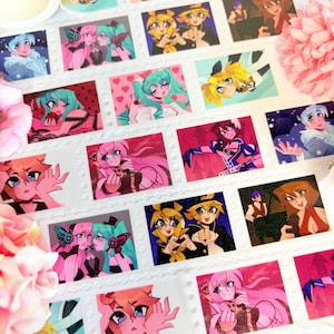 Vocaloid Hits Song Stamp Washi Tape