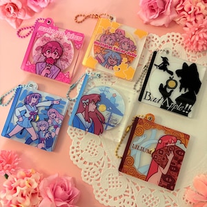 2000s Anime Inspired CD Acrylic Keychains