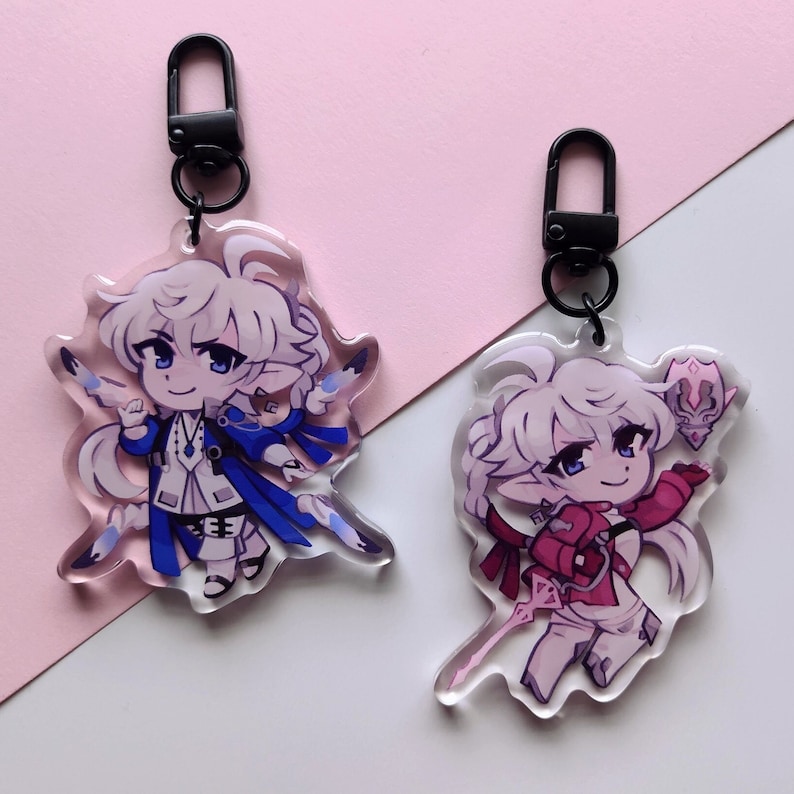 Final Fantasy XIV Scion 2.5'' Acrylic Keychains - Etsy Australia