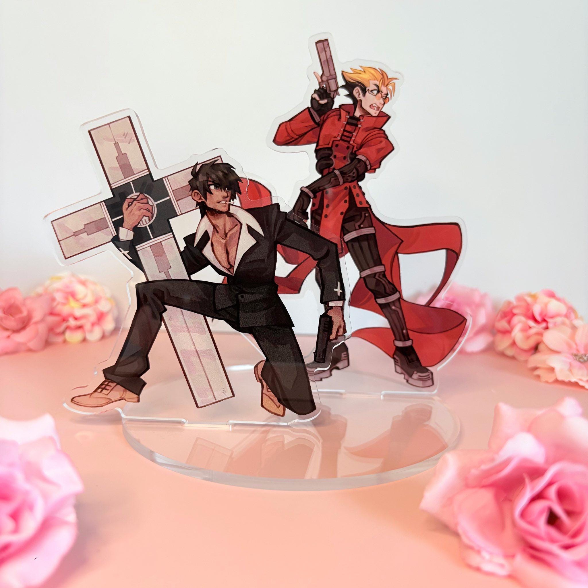 Trigun Maximum Vash and Wolfwood Acrylic Standee - Etsy