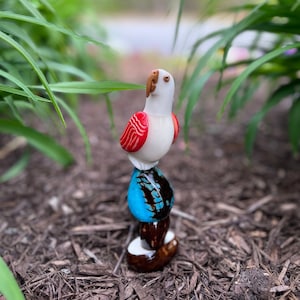 Loro Arte de marfil vegetal、Artesanías hechas a mano、Loro de tagua