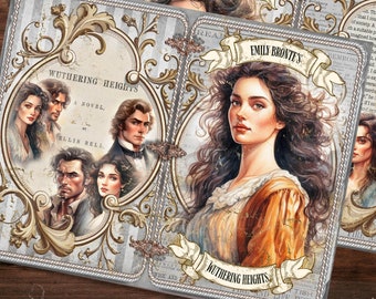 Wuthering Heights Junk Journal Kit, Vintage Ephemera (Digital Download)