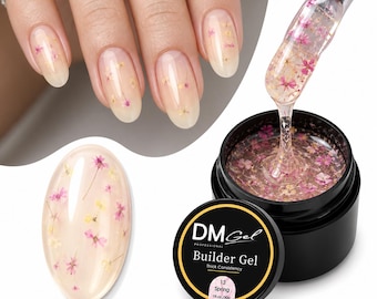 Flower Builder Gel for Nails Medium- Thick Consistency