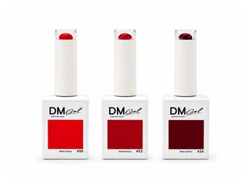 Red Gel-Nagellack-Kollektion mit ungiftiger Formel