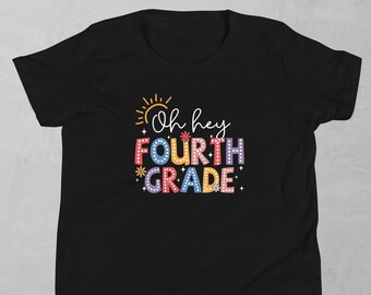 T-shirt à manches courtes pour enfants de CM1 Oh Hey, rentrée des classes, rentrée des classes