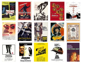 Kubrick Vintage Cinema Film Posters