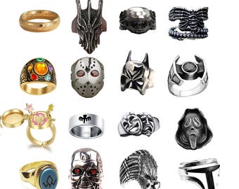 Cinema Rings Zoetrope Collection