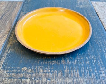 Stoneware dessert plate small flat plate handmade pottery tableware ceramic ceramic