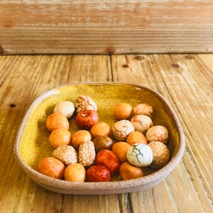 Petite Assiette creuse bol à dessert en grès ramequin Coupelle Bol poterie artisanale fait main art de la table céramique image 6