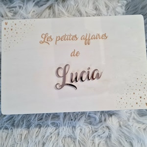 Erinnerungsbox, personalisiertes / anpassbares Geburtsgeschenk
