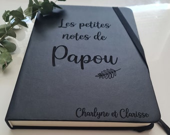 Carnet de note personnalisé en cuir PU A5