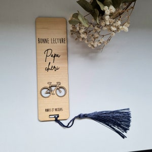 Marcapáginas de madera personalizable imagen 10