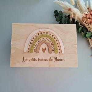 Bewaardoos, gepersonaliseerd/aanpasbaar babycadeau