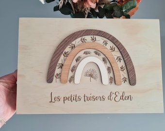Natur-Erinnerungsbox, personalisiertes/individualisierbares Babygeschenk