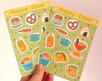 Anime Food Sticker - Etsy New Zealand Anime Food Sticker - Etsy New Zealand