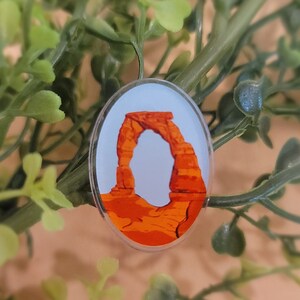 Delicate Arch in Moab, Utah Acrylic Pin - Etsy