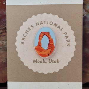 Delicate Arch in Moab, Utah Acrylic Pin - Etsy