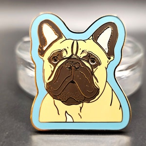 French Bulldog Hard Enamel Pin