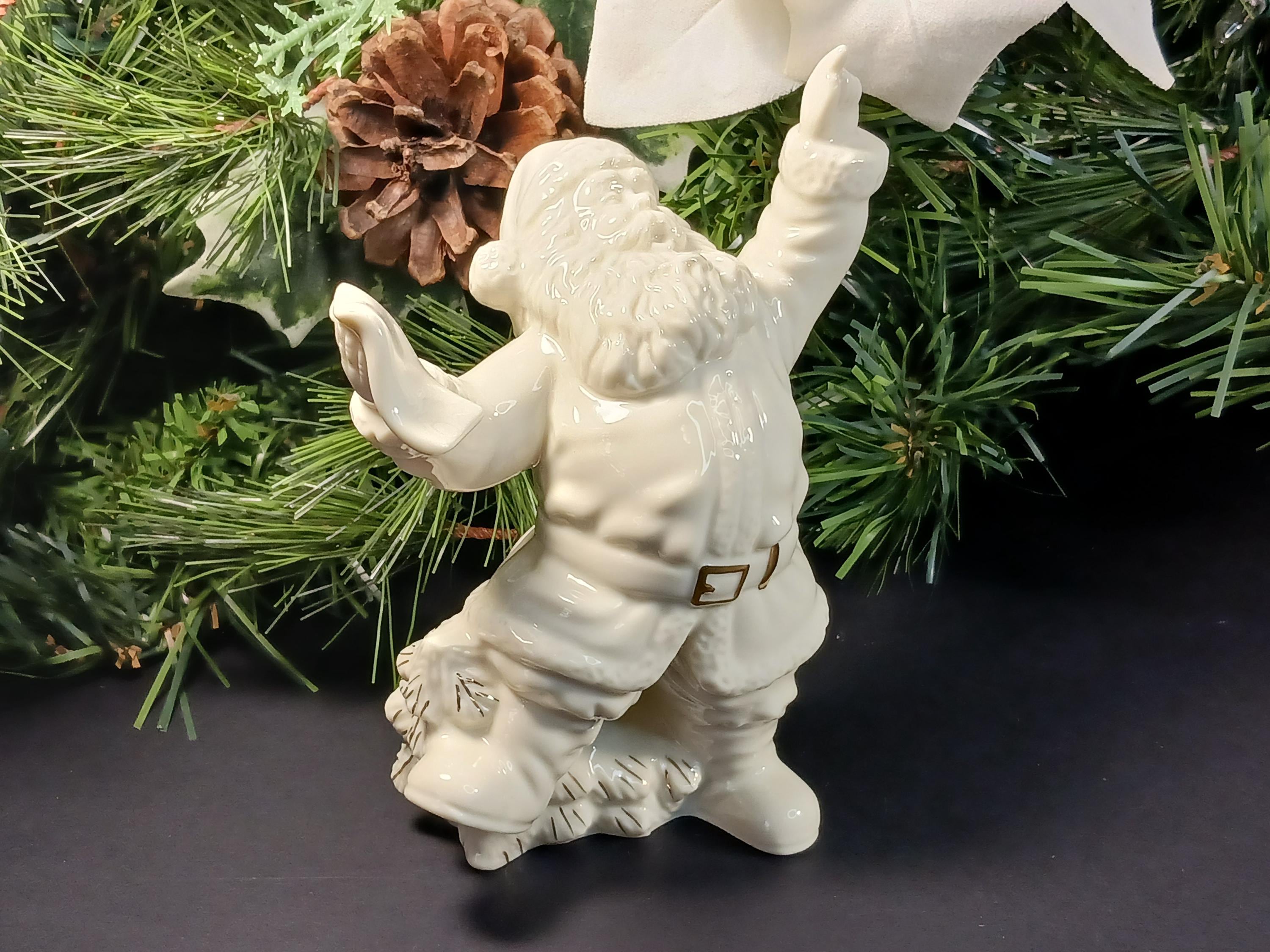 Lenox Santa Figurine - Etsy