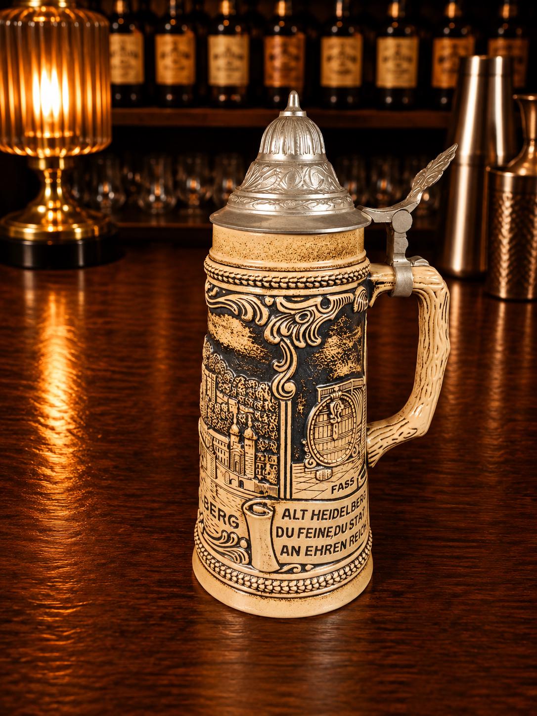 Vintage Beer Stein - Etsy