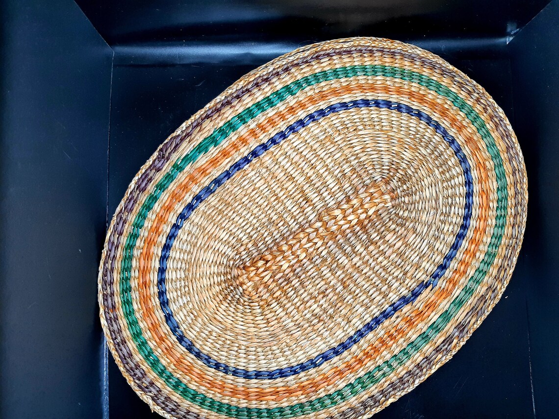 Bohoinspired Woven Straw Trivets Versatile Hot Pads and Stylish Wall