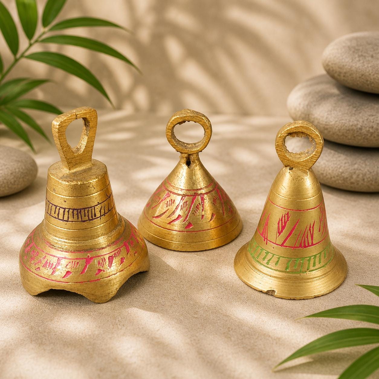 Hand Bells Vintage Set - Etsy