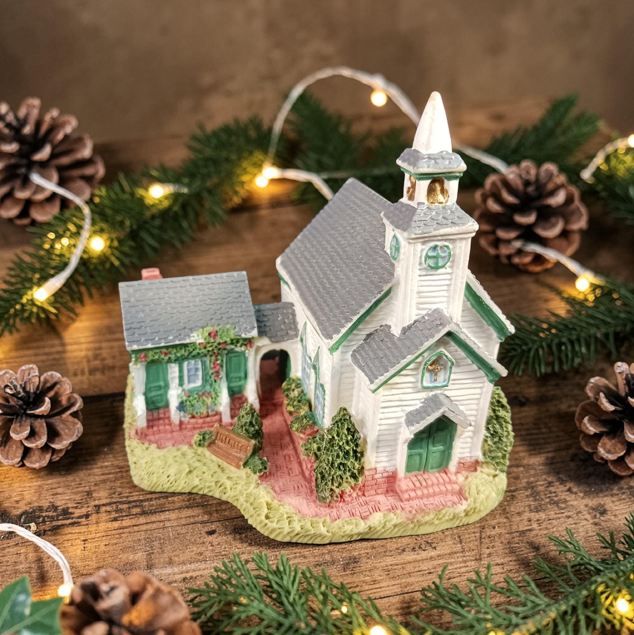 1996 Liberty Falls Pioneers Church AH108 Miniature Christmas