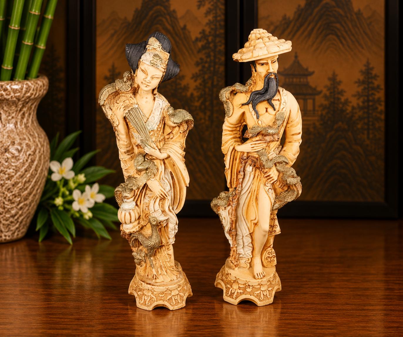 Asian Women Statues - Etsy