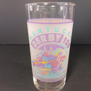 1994 Kentucky Derby Mint Julep Glass – 120th Running Commemorative Souvenir Tumbler- Horse Racing Memorabilia- Vintage Barware