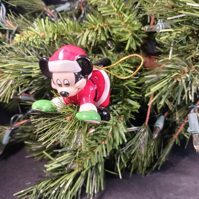 Mickey Mouse Ornament Etsy