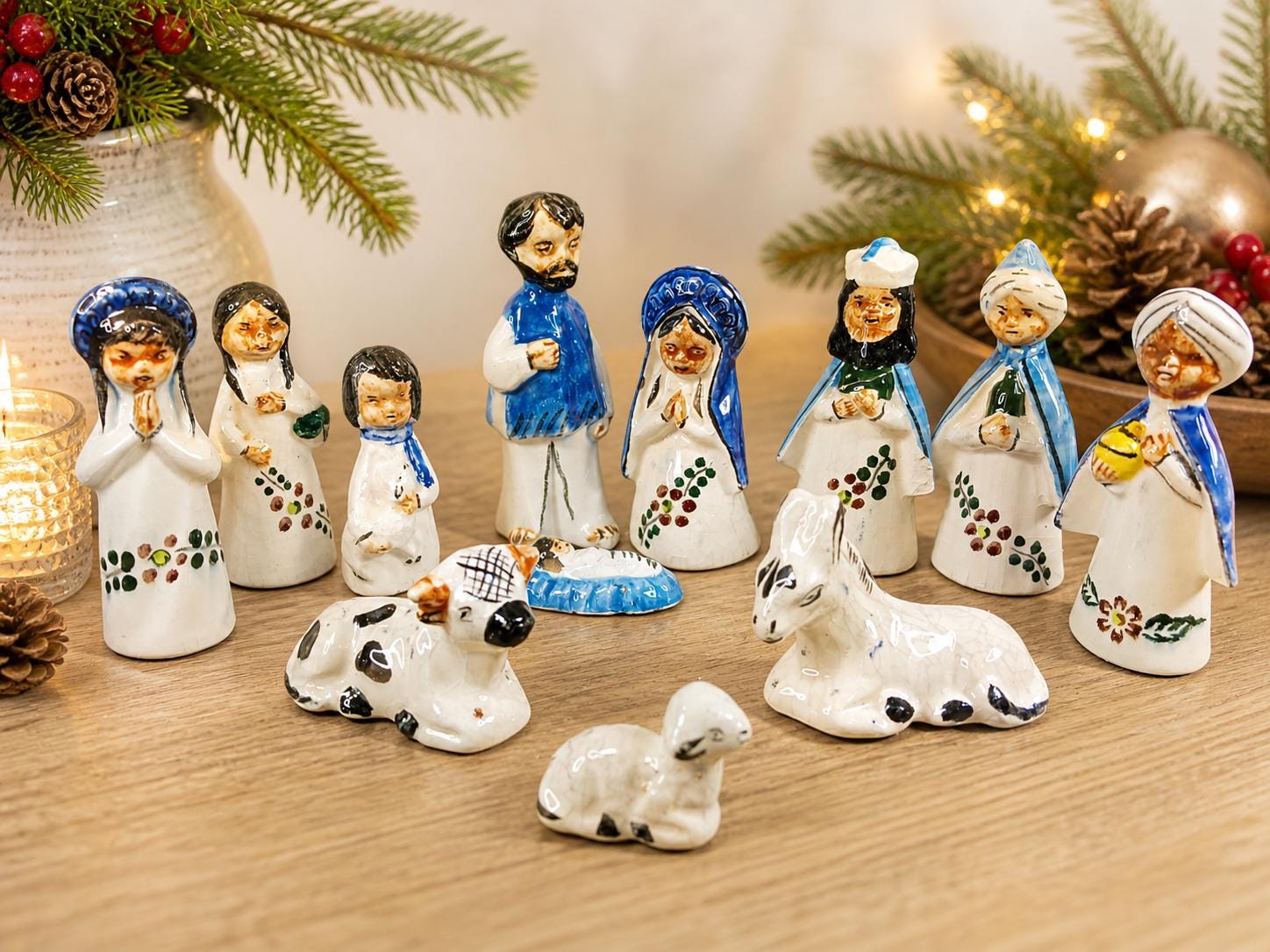 Vintage White Nativity Set - Etsy - Page 3