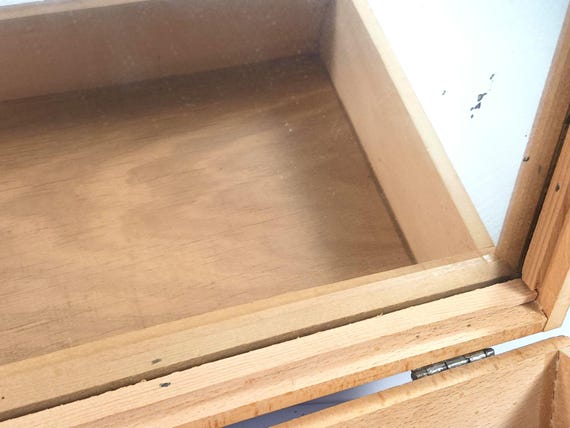 Vintage Carved Cedar Box – Cottagecore Keepsake J… - image 13