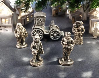 Liberty Falls Pewter Figurines Set AH47 Americana Collection 1994