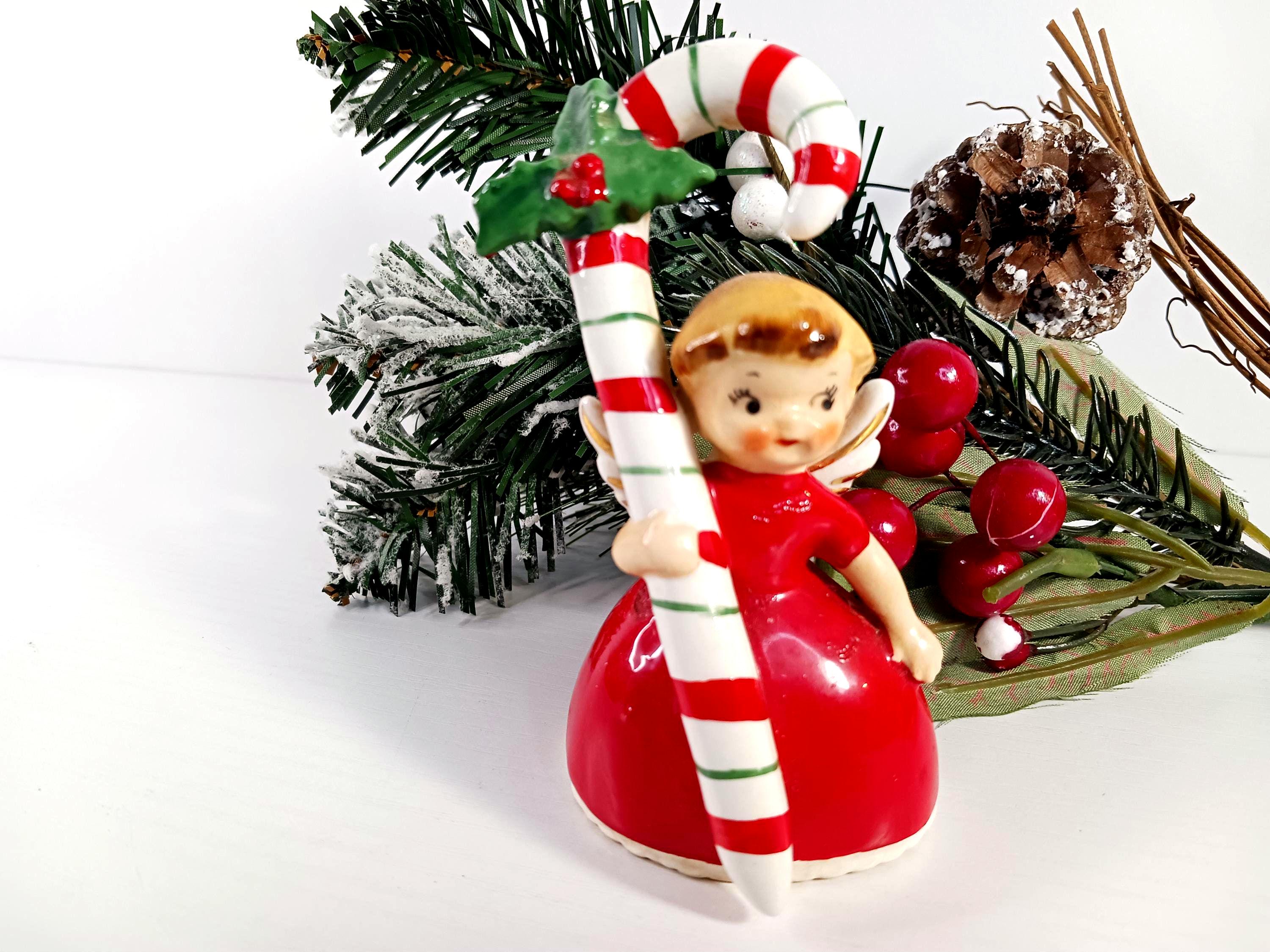 1956 Napco Angel-vintage Napco Christmas Bell Ornament -vintage